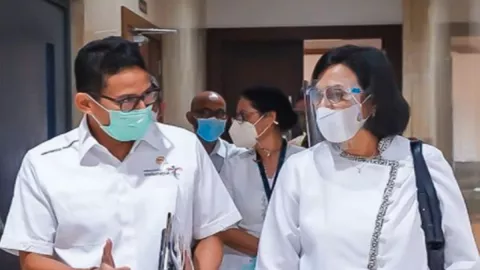 Survel Capres: Sandiaga Uno Lewati Prabowo, Sri Mulyani Nongol - GenPI.co