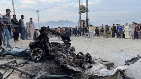 Ngeri, Ledakan Bus di Afghanistan Menelan Puluhan Korban Jiwa - GenPI.co