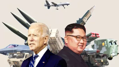 Joe Biden Dicuekin Kim Jong Un, Sakitnya tuh di Sini - GenPI.co