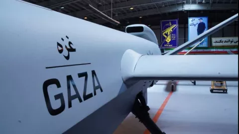 Israel Bisa Panas Dingin, Iran Rilis Drone Bernama Gaza - GenPI.co