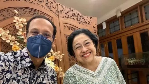 Analisisnya Salah Lagi, Nadiem-Megawati-PDIP Akrab Banget - GenPI.co