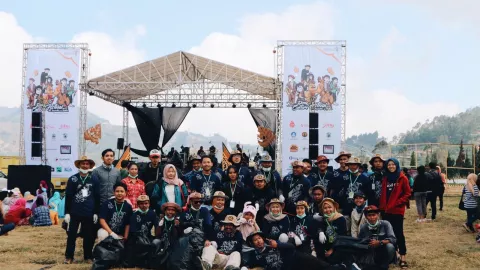 750 Relawan Jaga Dieng dari Sampah Selama DCF 2019 - GenPI.co