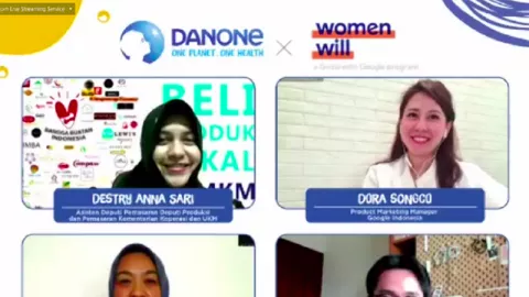 Ini Cara Danone & Google Perkuat Bisnis Digital UMKM Perempuan! - GenPI.co