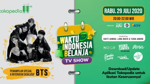 Eksklusif! BTS Bakal Hadir di Waktu Indonesia Belanja Tokopedia - GenPI.co