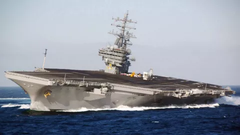 Kapal Induk Amerika Datang, China Siaga I - GenPI.co