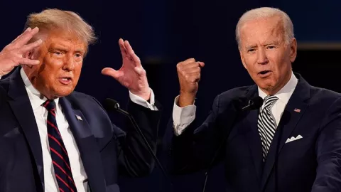 Donald Trump vs Joe Biden, Bagaimana Bila Pilpres Seri? - GenPI.co