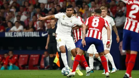 Atletico Madrid vs Real Madrid 0-0: Zinedine Zidane Ukir Rekor - GenPI.co