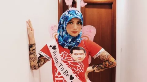 Biasa Elegan,Citra Kirana Berubah Jadi Badut di Bridal Shower-nya - GenPI.co