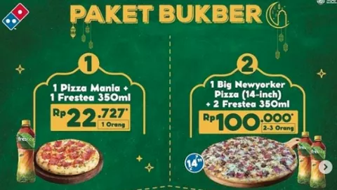Sambut Ramadan, Dominos Pizza Gelar Promo Bukber di Rumah - GenPI.co