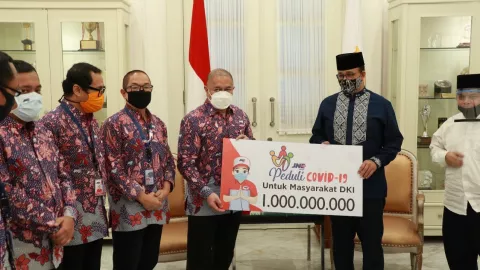 JNE Sumbang Rp 1 Miliar untuk Memerangi Covid-19 di Jakarta - GenPI.co