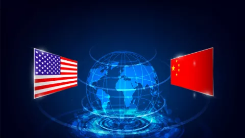 China Balas Amerika, Ekonomi Dunia BIsa Gawat - GenPI.co