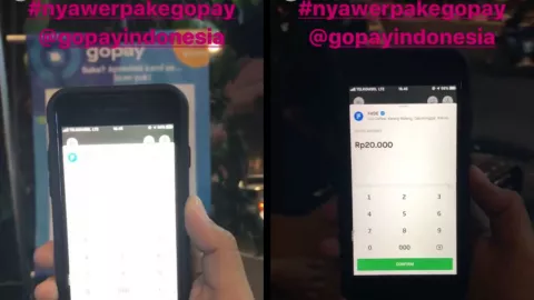 Sawer Pengamen di Tugu Jogjakarta Bisa Pakai GoPay loh - GenPI.co