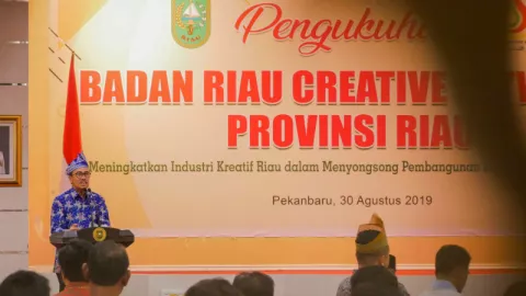 Gubernur Syamsuar Kukuhkan Badan Riau Creative Network - GenPI.co
