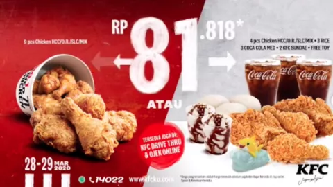 Promo KFC Buat Kamu yang Sedang Berkumpul Sama Keluarga di Rumah - GenPI.co