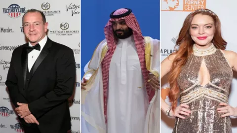 Lindsay Lohan dengan Muhammad bin Salman, Begini Reaksi Sang Ayah - GenPI.co