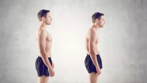4 Cara Atasi Postur Bungkuk Pada Pria, Nomor 1 Sering Diabaikan - GenPI.co