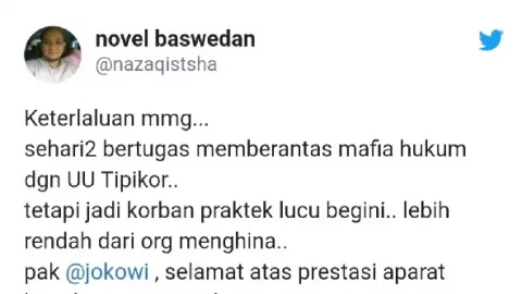 Novel Baswedan Blak-blakan: Pak Jokowi Selamat... - GenPI.co