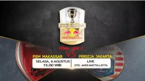 Jadwal Siaran Langsung Final Piala Indonesia, PSM vs Persija - GenPI.co