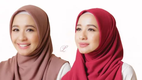 Sambut Lebaran, Sontek Gaya Hijab Simpel Ala Laudya Cynthia Bella - GenPI.co