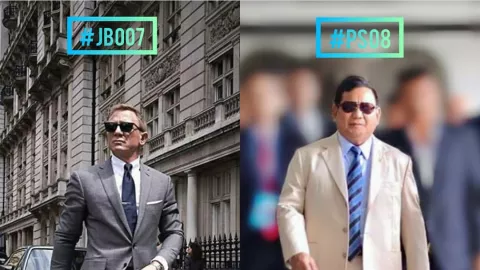 Ngeri! Menhan Prabowo Disejajarkan dengan James Bond 007 - GenPI.co