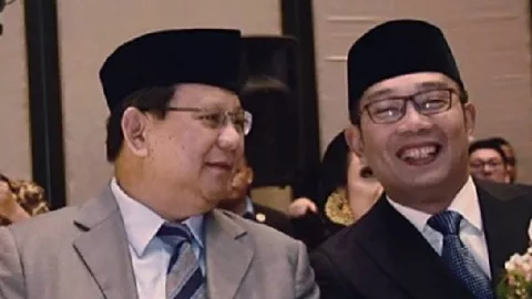 Momen Ridwan Kamil Meminta Maaf pada Prabowo Subianto... - GenPI.co