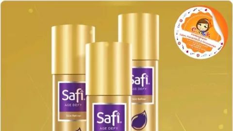Safi Age Defy Skin Refiner: Cegah Penuaan Berkat Ekstrak Emas - GenPI.co
