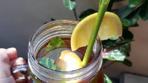 Rutin Minum Teh Campur Lemon Khasiatnya Bikin Melongo - GenPI.co
