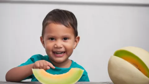 Bunda, Melon Bisa Bikin Imun Anak Naik Tinggi - GenPI.co