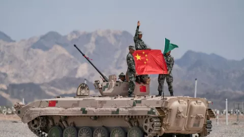 Tank Penghancur China Tebar Kengerian, India Bisa Gemetaran - GenPI.co