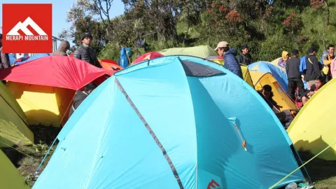 Merapi Mountain Half Moon 3: Tenda Lokal dengan Kenyamanan Ekstra - GenPI.co