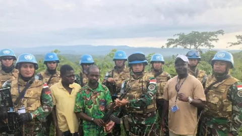 Serangan Militer Di Kongo, Prajurit TNI Gugur Dalam Misi PBB  - GenPI.co