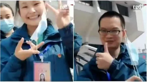Berani Banget! Perawat Wuhan Lepas Masker - GenPI.co