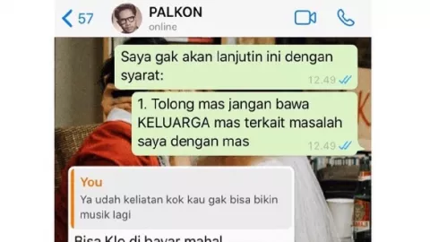Jerinx SID Beberkan Isi WhatsApp Ahmad Dhani, Waduh... - GenPI.co
