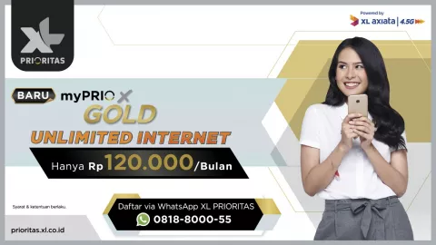 Internetan Pakai Paket myPRIO X Unlimited, Terjangkau Banget - GenPI.co