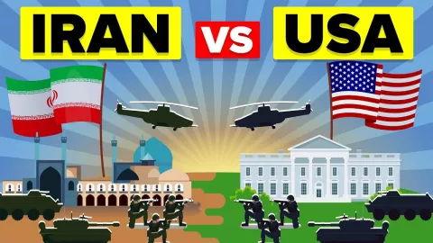 AS vs Iran, Mana yang Lebih Kuat?  - GenPI.co