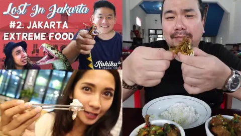 Demi Konten, Vlogger Tanah Air ini Rela Cicipi Makanan Ekstrem - GenPI.co