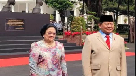 Peresmian Patung Bung Karno, Sinyal Duet Prabowo dan Mega di 2024 - GenPI.co
