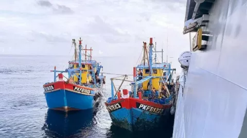 Curi Ikan di Perairan Indonesia, Kapal Asing Ditangkap - GenPI.co