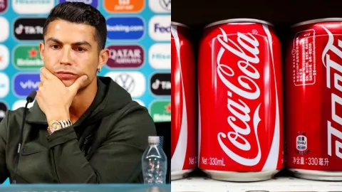 Bikin Saham Coca Cola Anjlok, Ronaldo Bisa Kena Sial - GenPI.co