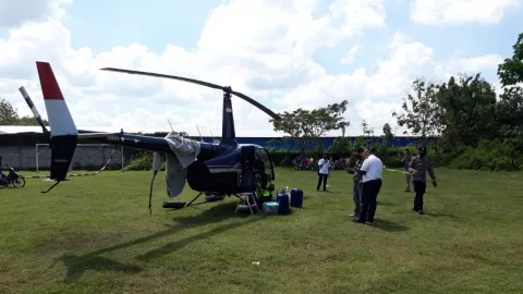 Helikopter BNPB Mendarat Darurat di Grobogan, Ini Penyebabnya - GenPI.co
