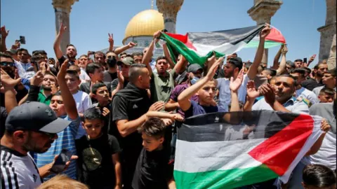 Tepi Barat Palestina Mencekam! Bentrok Pecah, Belasan Luka - GenPI.co
