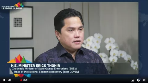 Ekonomi Terpukul Pandemi, Erick Tohir Siapkan Strategi Tangguh - GenPI.co