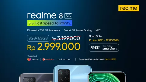Sudah 5G! Fitur Realme 8 Menakjubkan, Harga Ramah Kantong - GenPI.co