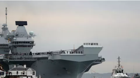 Inggris Kirim Kapal Induk untuk Habisi ISIS, Rusia Jadi Penasaran - GenPI.co