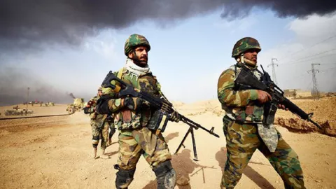 Ribuan Milisi Pro Iran Penuhi Baghdad, AS Dapat Ancaman Maut - GenPI.co