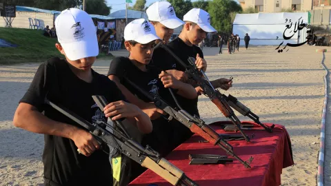 Hamas Bikin Summer Camp untuk Anak-anak Gaza, Pelatihannya Ngeri! - GenPI.co