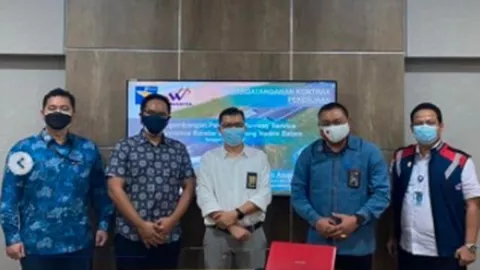 Waskita Karya Teken Kontrak Proyek di Bandara Hang Nadim Batam - GenPI.co