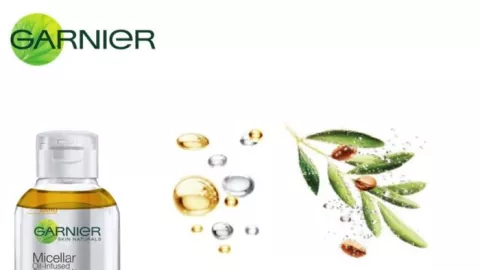 Formula Argan Oil Garnier Micellar Water Bantu Regenarasi Kulit - GenPI.co