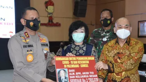 Kaget! Pengusaha Aceh Sumbang Dana Rp 2 Triliun ke Polda Sumsel - GenPI.co