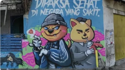 Seniman Mural Jogja Dibredel, Bangkit Melawan dan Tunduk Ditindas - GenPI.co